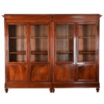 French 19th Century Mahogany Louis XVI Style Bibliotheque