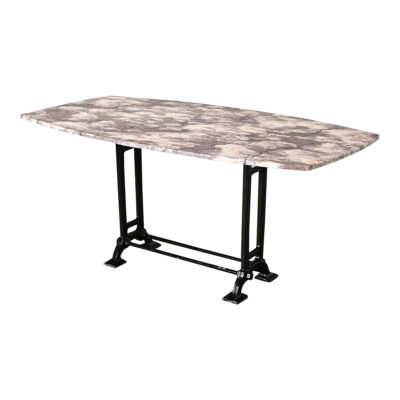 French 20th Century Marble Top Bistro Table
