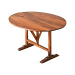 French 19th Century Walnut Wine Taster’s Table