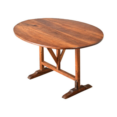 French 19th Century Walnut Wine Taster’s Table
