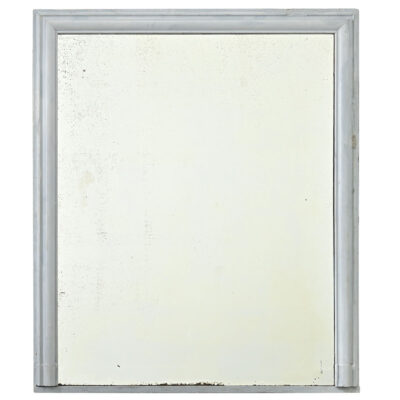 French 19th Century Painted Mantel Mirror with Original Glass