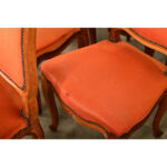 French Set of Nine Louis XV Style Dining Chairs