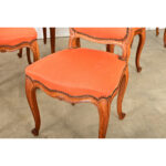 French Set of Nine Louis XV Style Dining Chairs