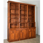 French Midcentury Oak Bibliotheque
