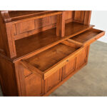 French Midcentury Oak Bookcase