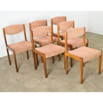 French Midcentury Dining Chairs – Set of 6