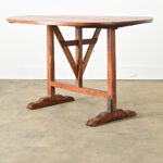 French 19th Century Walnut Wine Taster’s Table