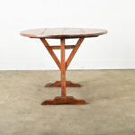 French 19th Century Walnut Wine Taster’s Table