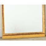 French 19th Century Gold Gilt Carved Ribbon Mirror