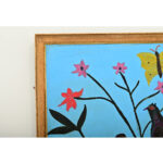 French Vintage Framed Painting of Pheasants