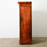 French 19th Century Louis Philippe Burl Walnut Tall Chest