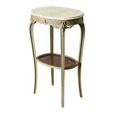 French 19th Century Louis XV Style Painted Table