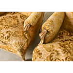 French 19th Century Pair of Louis XV Style Bergeres