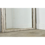 French 19th Century Louis Philippe Silver Gilt Mirror