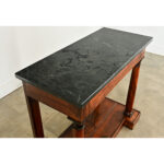 French Empire 19th Century Mahogany Console Table
