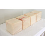 French Vintage Set of Four Marble Cubes