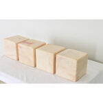 French Vintage Set of Four Marble Cubes