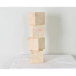 French Vintage Set of Four Marble Cubes