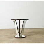 French Vintage Mirrored Gueridon