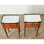French Vintage Pair of Louis XVI Style Bedside Tables