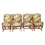 French 19th Century Set of Ten Os de Mouton Dining Chairs