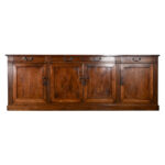 French 19th Century Solid Walnut Enfilade