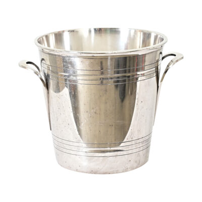 French Art Deco Silverplate St. Medard Champagne Bucket