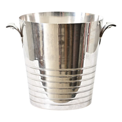 French Vintage Steel Champagne Bucket