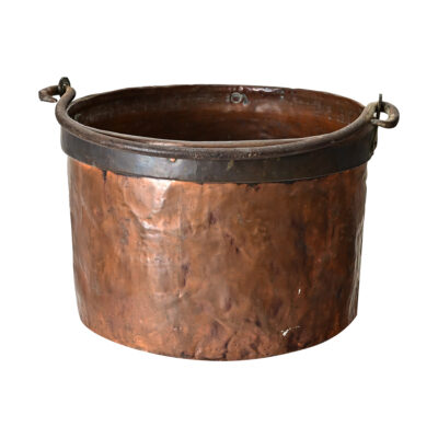 French 19th Century Heavy Copper Cooking Pot