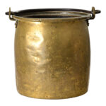 French 19th Century Brass Cooking Pot 1 French 19th Century Brass Cooking Pot