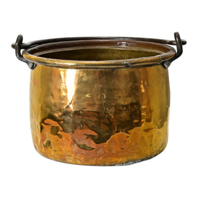 French 19th Century Brass Cooking Pot