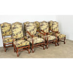 French 19th Century Set of Ten Os de Mouton Dining Chairs