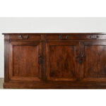 French 19th Century Solid Walnut Enfilade