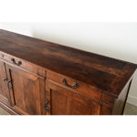 French 19th Century Solid Walnut Enfilade
