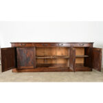 French 19th Century Solid Walnut Enfilade