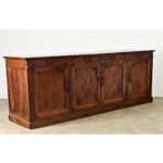 French 19th Century Solid Walnut Enfilade