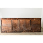 French 19th Century Solid Walnut Enfilade