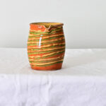 French 19th Century Marbled Glazed Pitcher