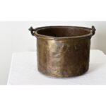 French 19th Century Brass Cooking Pot