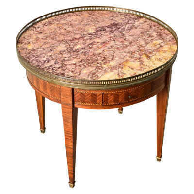 French Vintage Bouillotte-style Low Table