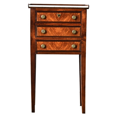 French 19th Century Petite Bedside Table