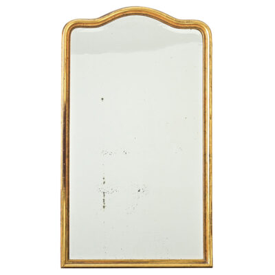 French 19th Century Gold Gilt Mirror
