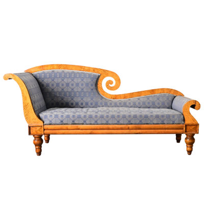Swedish 19th Century Biedermeier Chaise