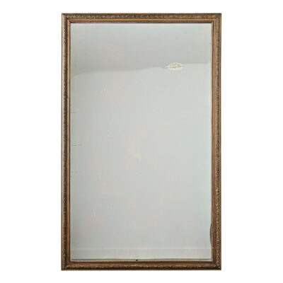 French 19th Century Large Art Nouveau Gilt Mirror