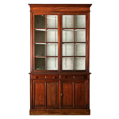 French 19th Century Pine Bibliotheque