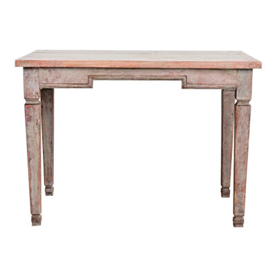Gustavian Period 18th Century Swedish Painted Center Table