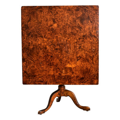 Swedish 19th Century Square Tilt-top Top