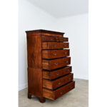 English 19th Century Mahogany Chest on Chest