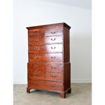 English 19th Century Mahogany Chest on Chest
