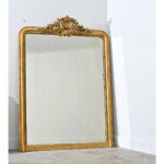 French 19th Century Louis Philippe Gilt Mantel Mirror